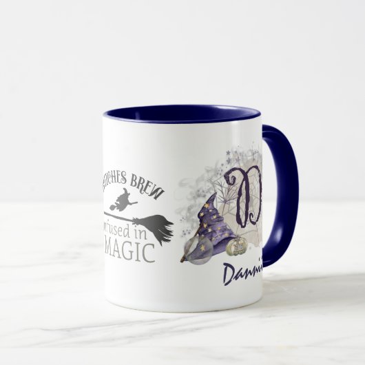 Sorcières personnalisées brasser la Mug (Devant droit)