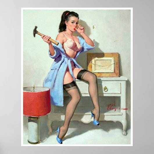 Sore Thumb Pin Up Poster (Voorkant)