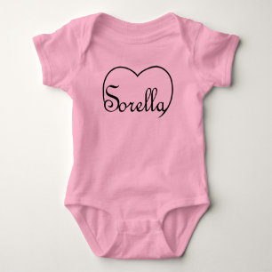 Sorella Italiaanse Zuster hart Romper