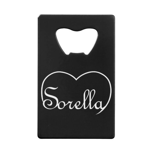 Sorella Italienne Coeur soeur blanc (Devant)