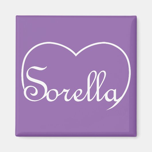 Sorella Italy Zuster White Magneet (Voorkant)