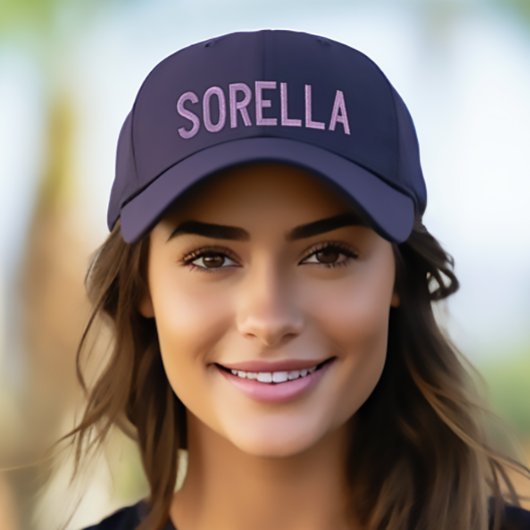 Sorella (Soeur) Casquette brodé personnalisé
