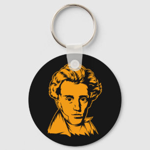 Soren Kierkegaard filosofie van existentialistisch Sleutelhanger