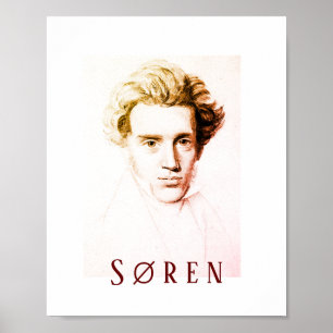 Søren Kierkegaard Poster