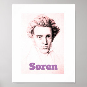 Søren Kierkegaard Poster