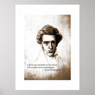 Søren Kierkegaard - Poster - Filosofie