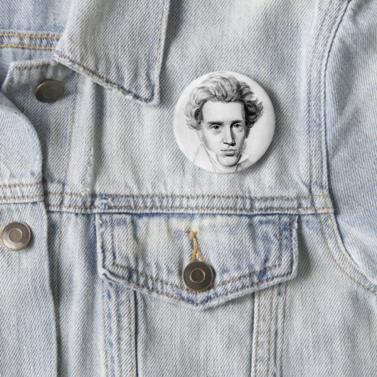 "SOREN KIERKEGAARD" RONDE BUTTON 5,7 CM (In situ)