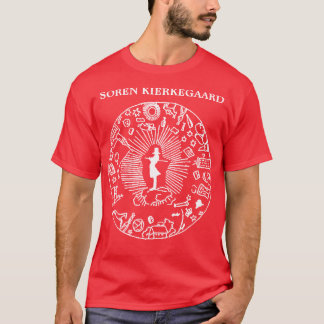 "SOREN KIERKEGAARD VS. DE WERELD" T-SHIRT