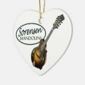 Sorensen Mandolins Ornement de Noël (Gauche)