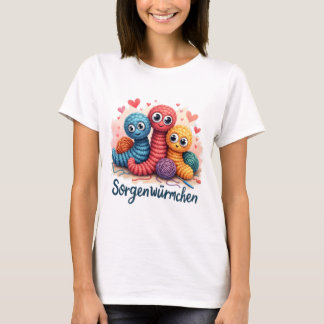 Sorgenwürmchen - wormen t-shirt