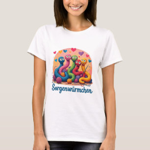 Sorgenwürmchen - wormen t-shirt