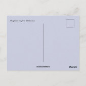 Sorghum Gewas in Delaware Briefkaart (Achterkant)