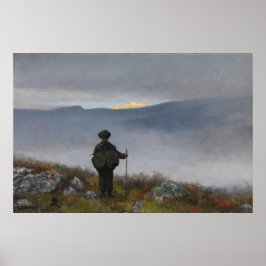 Soria Moria Palace Shimmered Theodor Kittelsen Poster