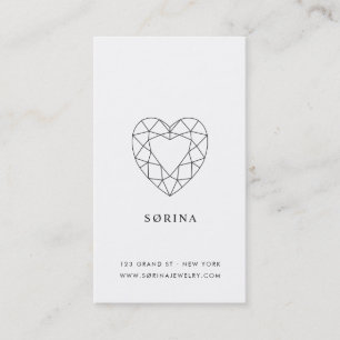 Sørina Jewelry Logo Gold Visitekaartje