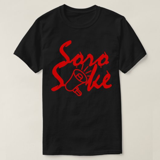 Soro Soke Speak Louder T-shirt (Design voorkant)