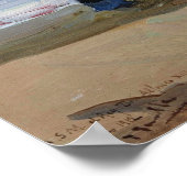 Sorolla - Angled Boat Fishermen Valencia 1910 Poster (Hoek)