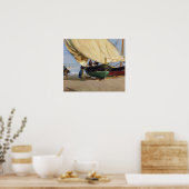 Sorolla - Angled Boat Fishermen Valencia 1910 Poster (Keuken)