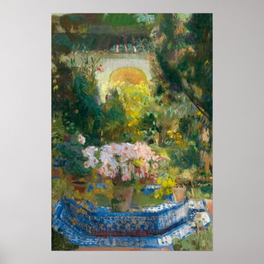 Sorolla - Binnenplaats Poster (Voorkant)