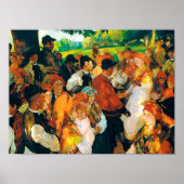 Sorolla - Fiesta Gallega Poster (Voorkant)