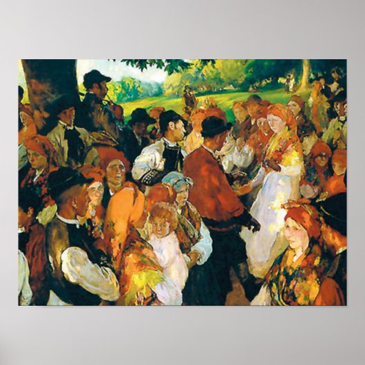 Sorolla - Fiesta Gallega Poster (Voorkant)