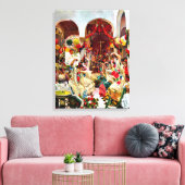 Sorolla-schilderij - Sevilla, de Dance Canvas Afdruk (Insitu (Woonkamer))