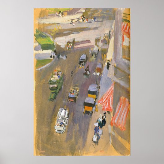 Sorolla - Vijfde Avenue New York Poster (Voorkant)