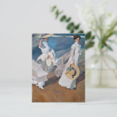 Sorolla Y Bastida - langs de kust Bedankkaart (Staand voorkant)