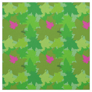 Sorority Life roze en groene monochromatische Stof