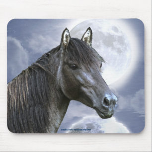 Sorraia Spaanse Mustang Hengst Paard & Mousepad Muismat