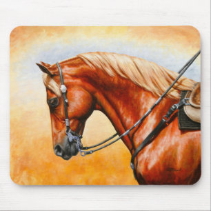 Sorrel Flaxen Chestnut Quarter Horse Muismat