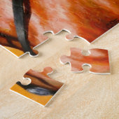 Sorrel Western Pleasure Quarter Horse Legpuzzel (Zijkant)