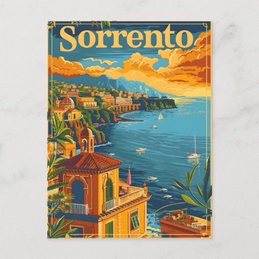 Sorrento Briefkaart (Voorkant)