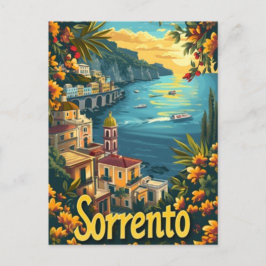 Sorrento  briefkaart (Voorkant)