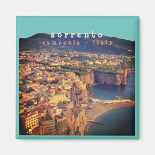 SORRENTO - Campania - panorama - italië - Magneet