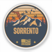 Sorrento, Florida Sticker (Voorkant)