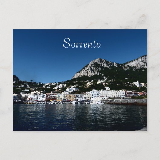 Sorrento, Italië Briefkaart (Voorkant)
