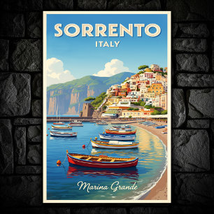 Sorrento, Italië: een Posters Collectie uit de ja