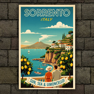 Sorrento, Italië: een Posters Collectie uit de ja
