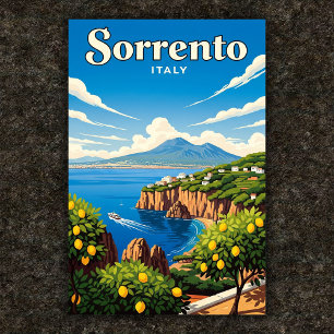 Sorrento, Italië: een Posters Collectie uit de ja