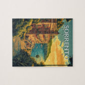 Sorrento Italië - Levendig stadsbeeld Legpuzzel (Horizontaal)