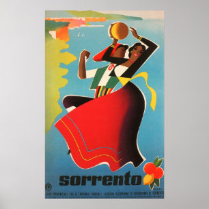 Sorrento, Italië Poster voor reizen