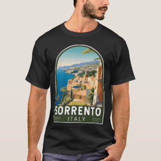 Sorrento Italiëravel Kunst Embleem vrienden T-shirt