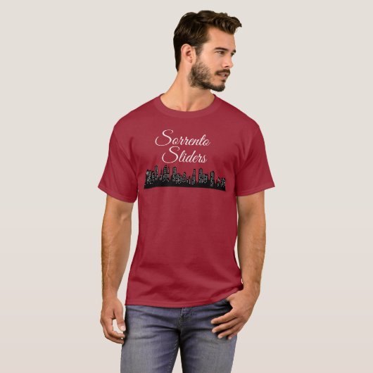 Sorrento Sliders Style Tshirt (Voorkant volledig)