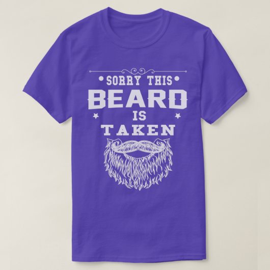 Sorrey cette barbe est prise Classic TShirt (Design devant)