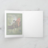 Sorro ~ Magical Wood Fairy Wenskaart Kaart (Binnen)