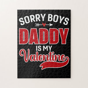 Sorry Boys Papa is mijn Valentijn Legpuzzel
