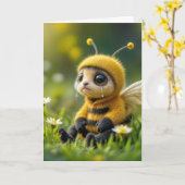 Sorry Bumblebee Kaart (Gele Bloem)