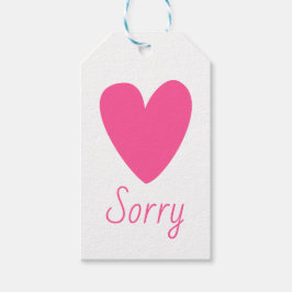 Sorry cadeauLabels