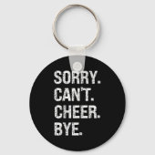 Sorry Can't Cheer Bye Retro Cheer Lovers  Sleutelhanger (Voorkant)
