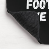 Sorry Can't Football Bye. Funny Football Paren Muismat (Hoek)